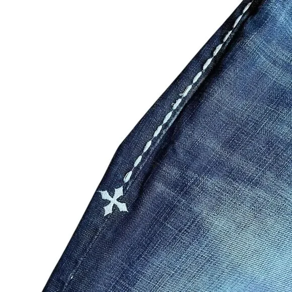 AFFLICTION Black Premium Cooper Relaxed Boot Jeans Size 32